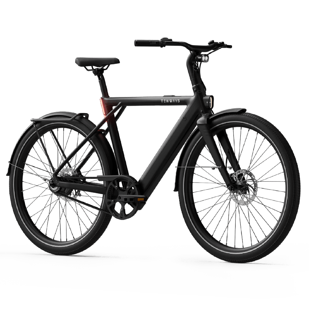 Elcykel TENWAYS CGO009, Midnight Black