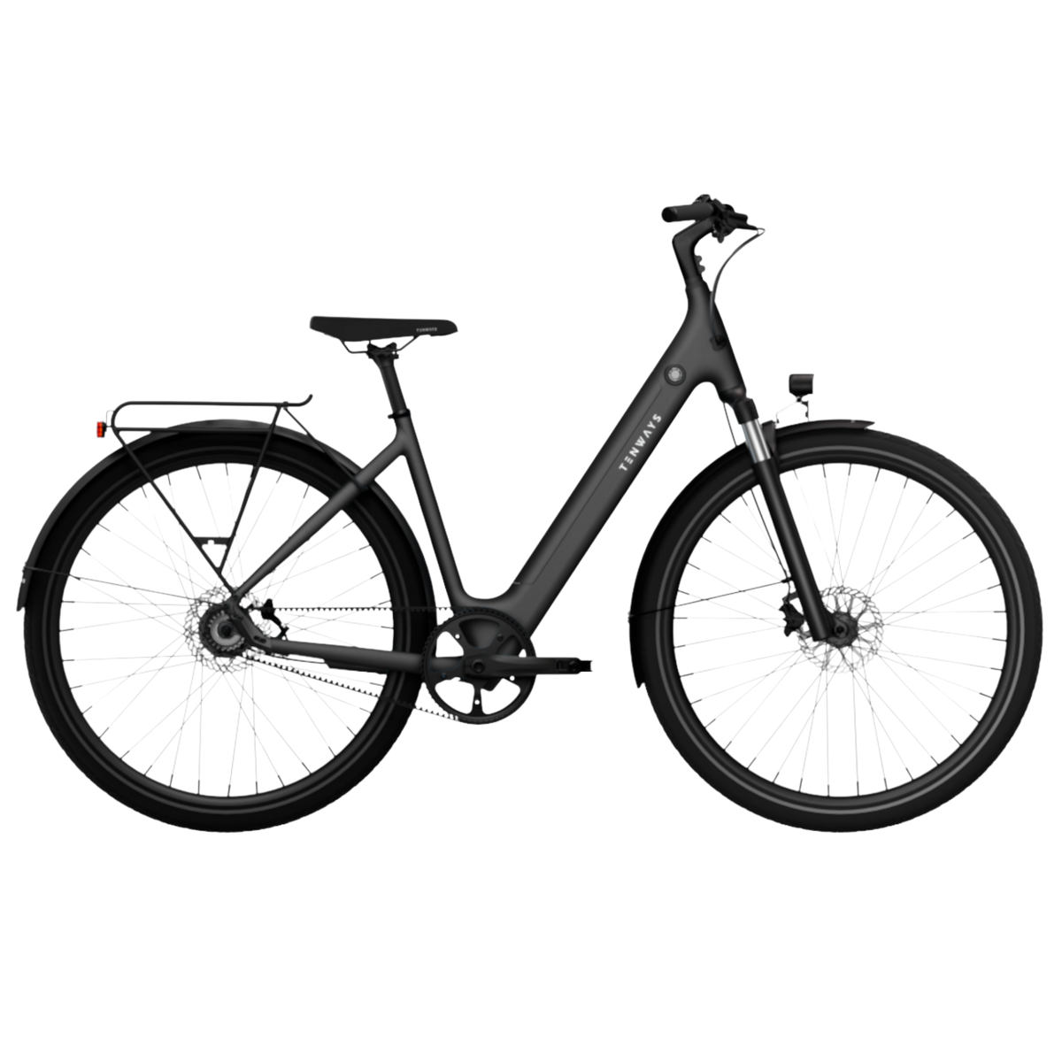Elcykel TENWAYS CGO800S, Midnight Black