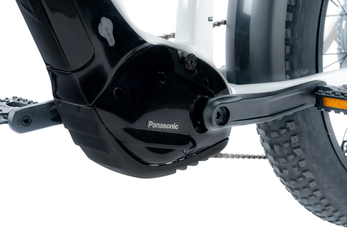 Elcykel fatbike LEADER FOX Brasa 26": Vit
