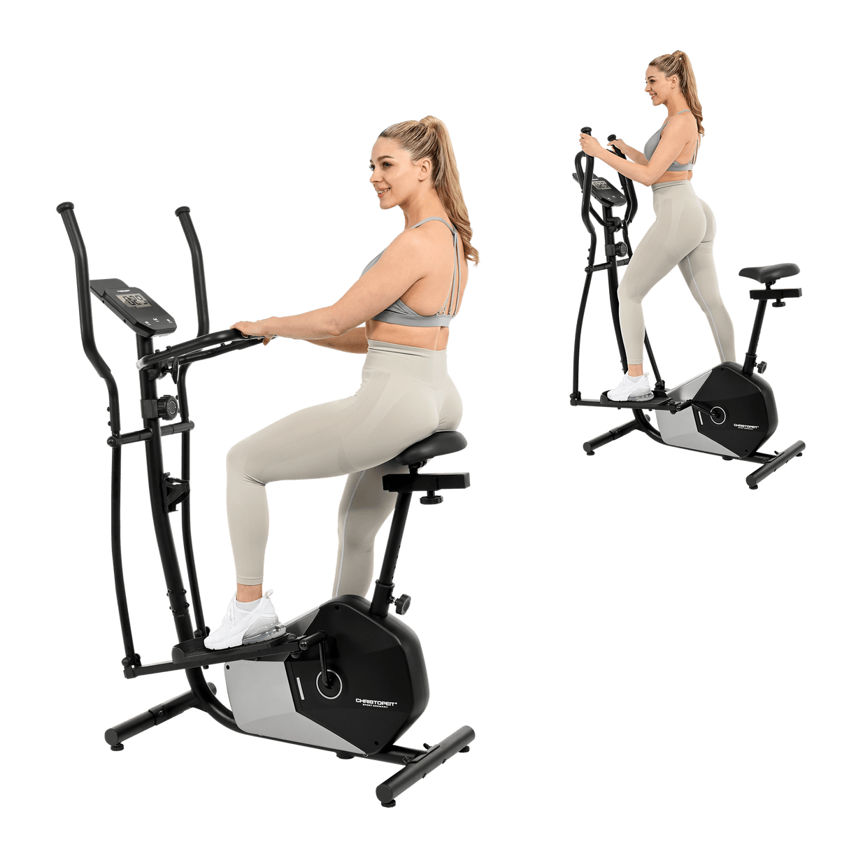 Crosstrainer/exercise bike CHRISTOPEIT CT 6