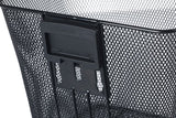 Framkorg för BASIL Bilbao KF-styrstam, med handtag, svart