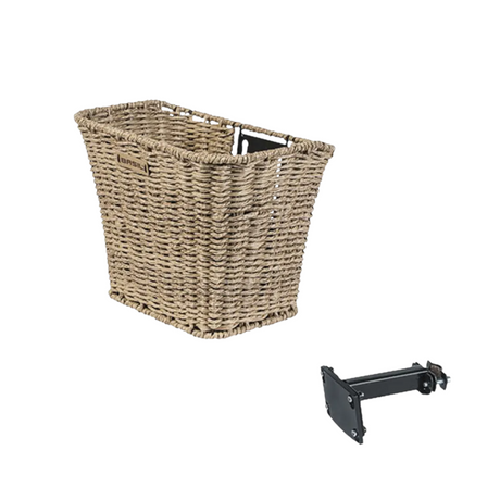Framkorg BASIL Rattan Look FM, Sjögräs