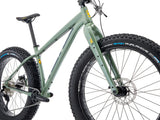 Fatbike KONA Woo, 26" Gloss Metallic (Grön)