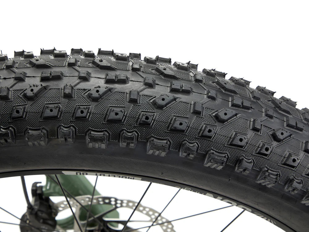 Fatbike KONA Woo, 26" Gloss Metallic (Grön)