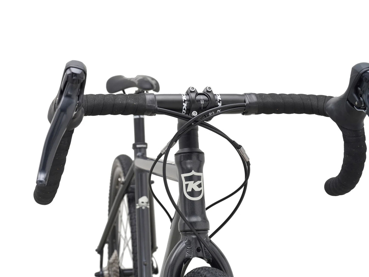 Gravelcykel KONA Rove AL/DL (2025) Satin Metallic Black