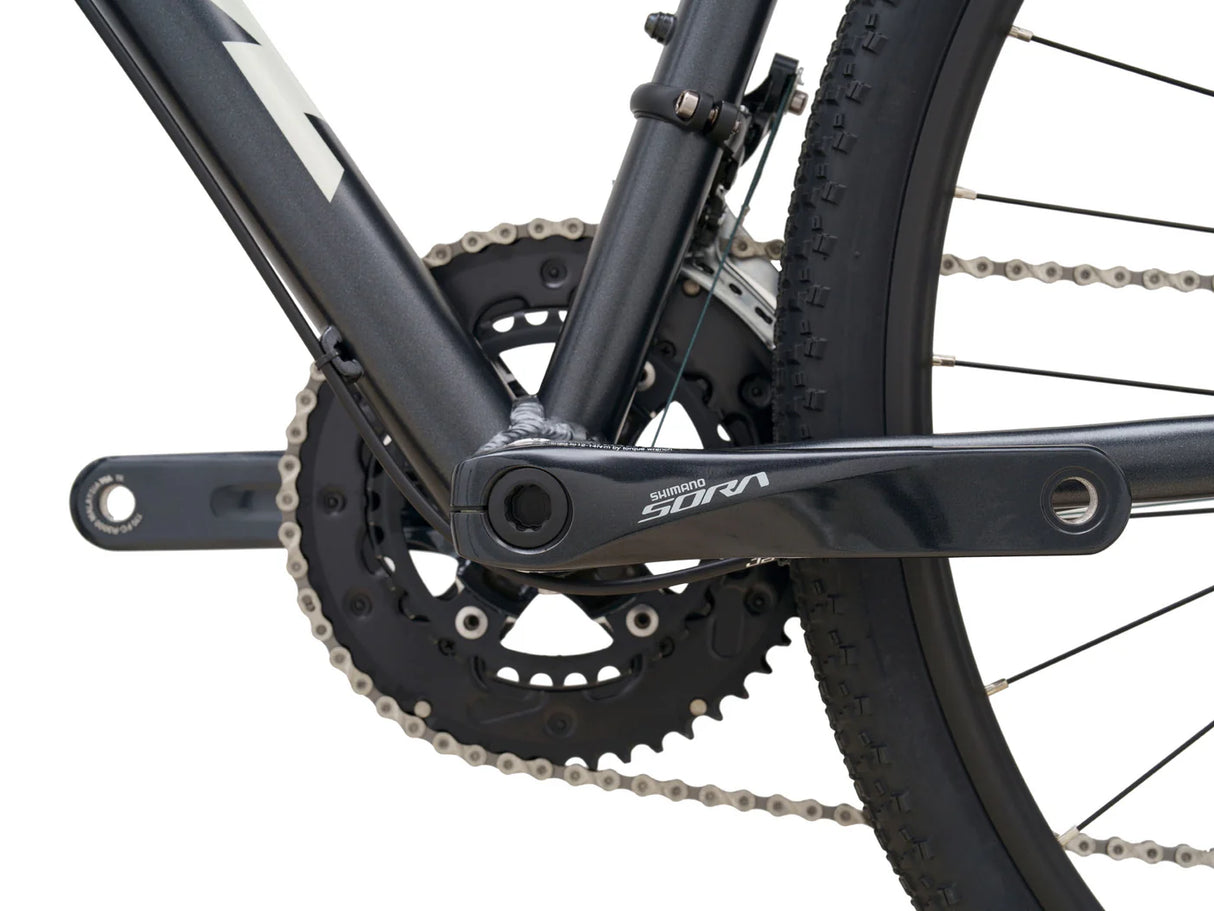 Gravelcykel KONA Rove AL/DL (2025) Satin Metallic Black