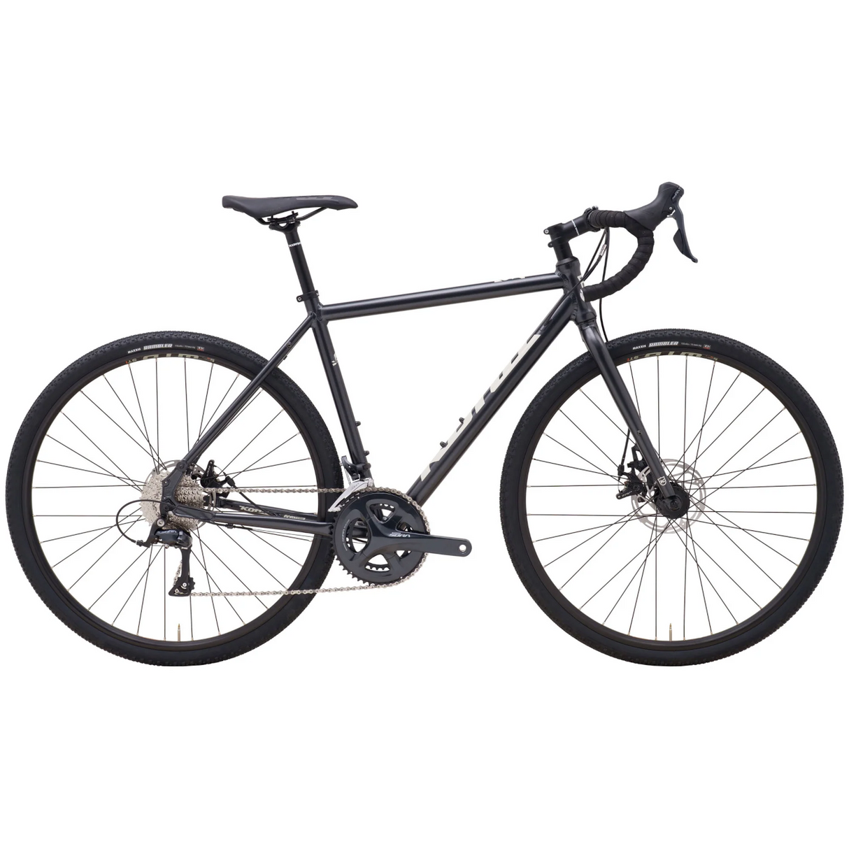 Gravelcykel KONA Rove AL/DL (2025) Satin Metallic Black