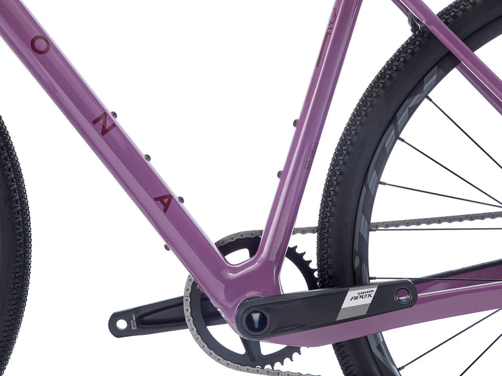 Gravelcykel KONA Libre CR, Gloss Mauve Purple