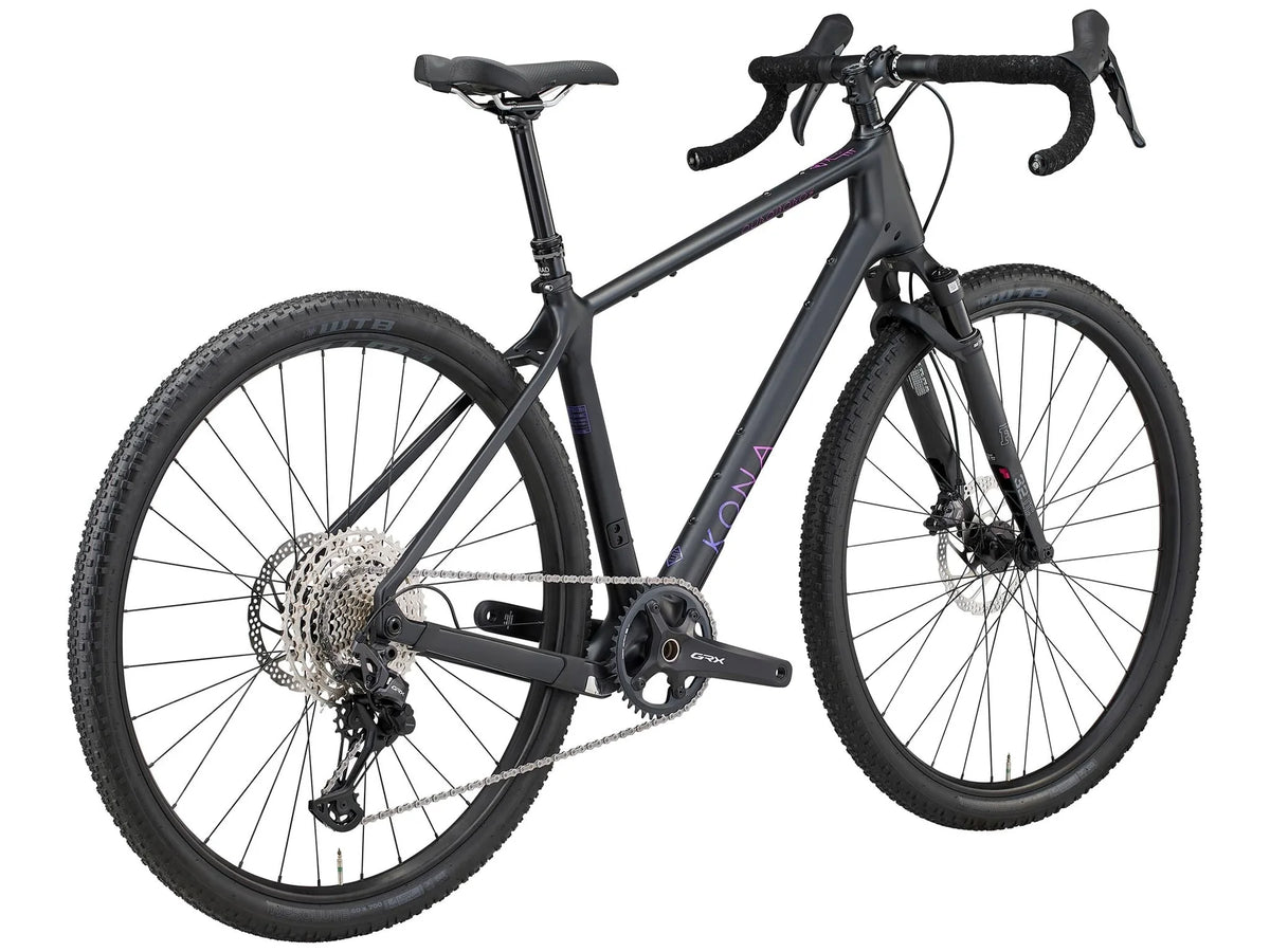 Gravelcykel KONA Ouroboros CR, mat kulfiber