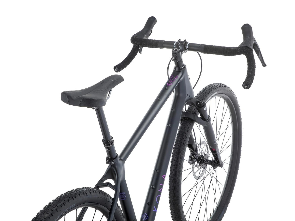 Gravelcykel KONA Ouroboros CR, mat kulfiber