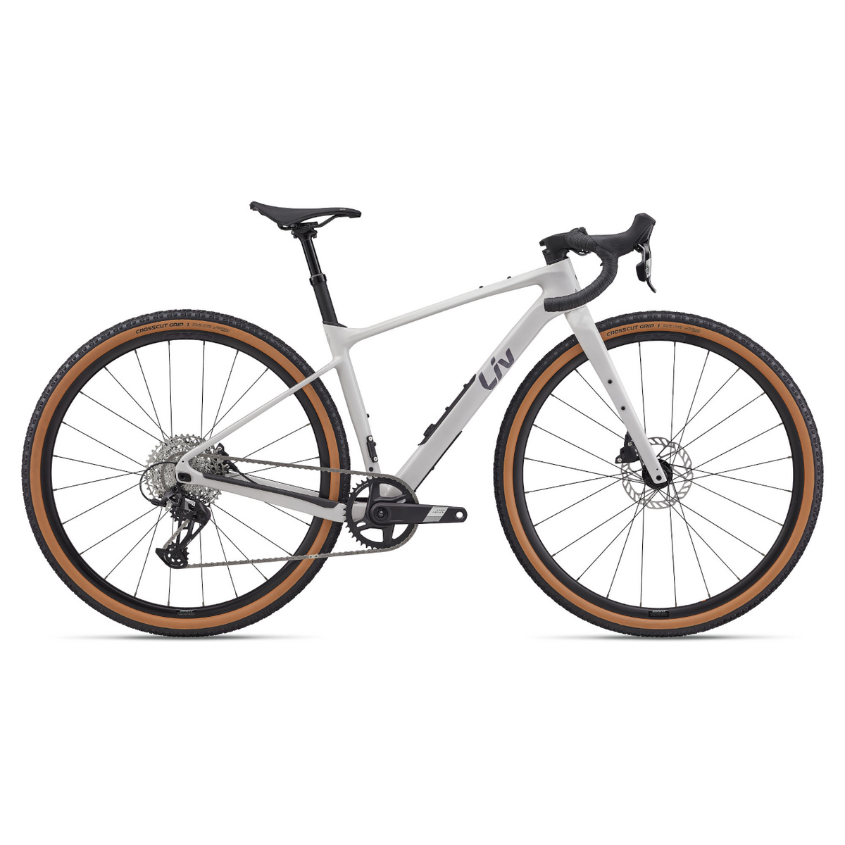 Gravelcykel til damer LIV Devote Advanced 1 (2026) Lavender Blush