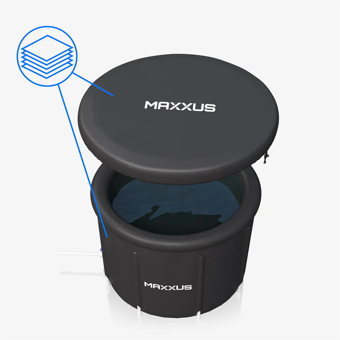 Isbad Koldbadstønde MAXXUS Isbad XL