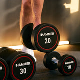 Hantel HAMMER Compact Dumbbell PU 35 kg