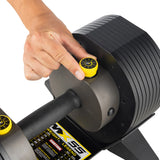 Justerbar hantel TUNTURI MX55 Hantel 4,5-24,9 kg