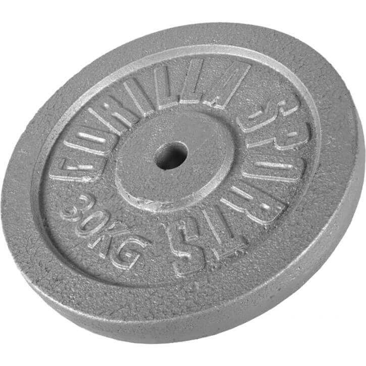 VÆGTSKIVER IRON SILVER 0,5–30 KG