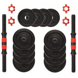 Håndvægte 25 mm Støbejern 2x7,5 kg 2x12,5 kg