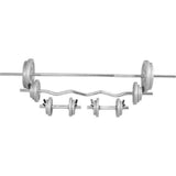 VÆGTSTANG CURLSTANG HÅNDVÆGTE IRON 108 KG