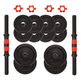 Håndvægte 25 mm Støbejern 2x10 kg 2x15 kg