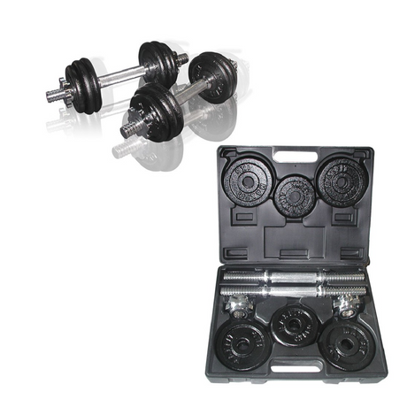 Hantlar TOORX Gjutjärnshantel 15 kg