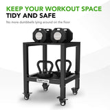 TUNTURI Rapid Adjustable Dumbbell Stand