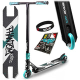 Stuntsparkcykel SOKE XTR, svart-turkos