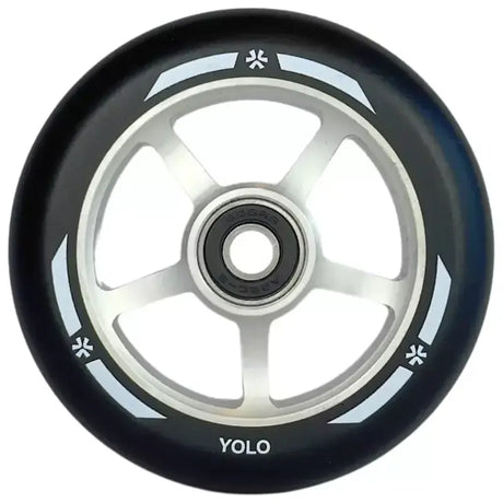 Hjul till sparkcykel Union Yolo Pro Scooter Wheel 100mm Raw/Black