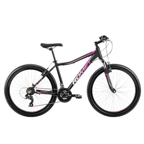 Ungdomscykel ROMET Jolene 6.0, 26" svart-rosa