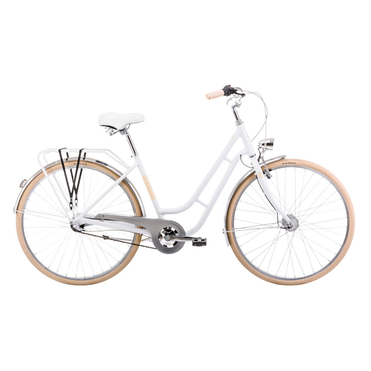 Cykel ROMET Luiza Classic 26, vit