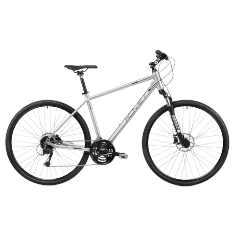 Grå ROMET Orkan 4 M Lite cykel i sidovy