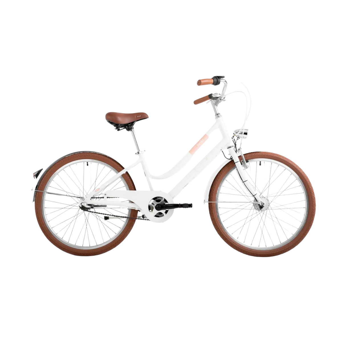 Pige-cykel ROMET Panda 2, 24" hvid-beige