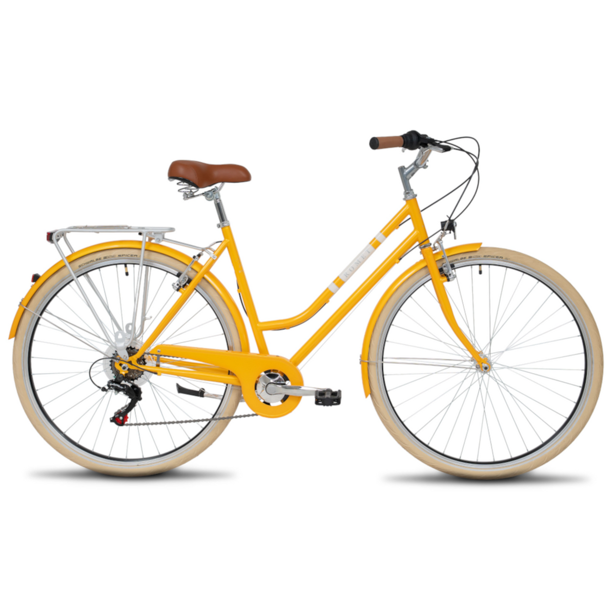 Cykel ROMET Vintage Classic 1.0 D, gul