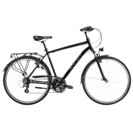 Herrcykel ROMET Wagant, svart-blå