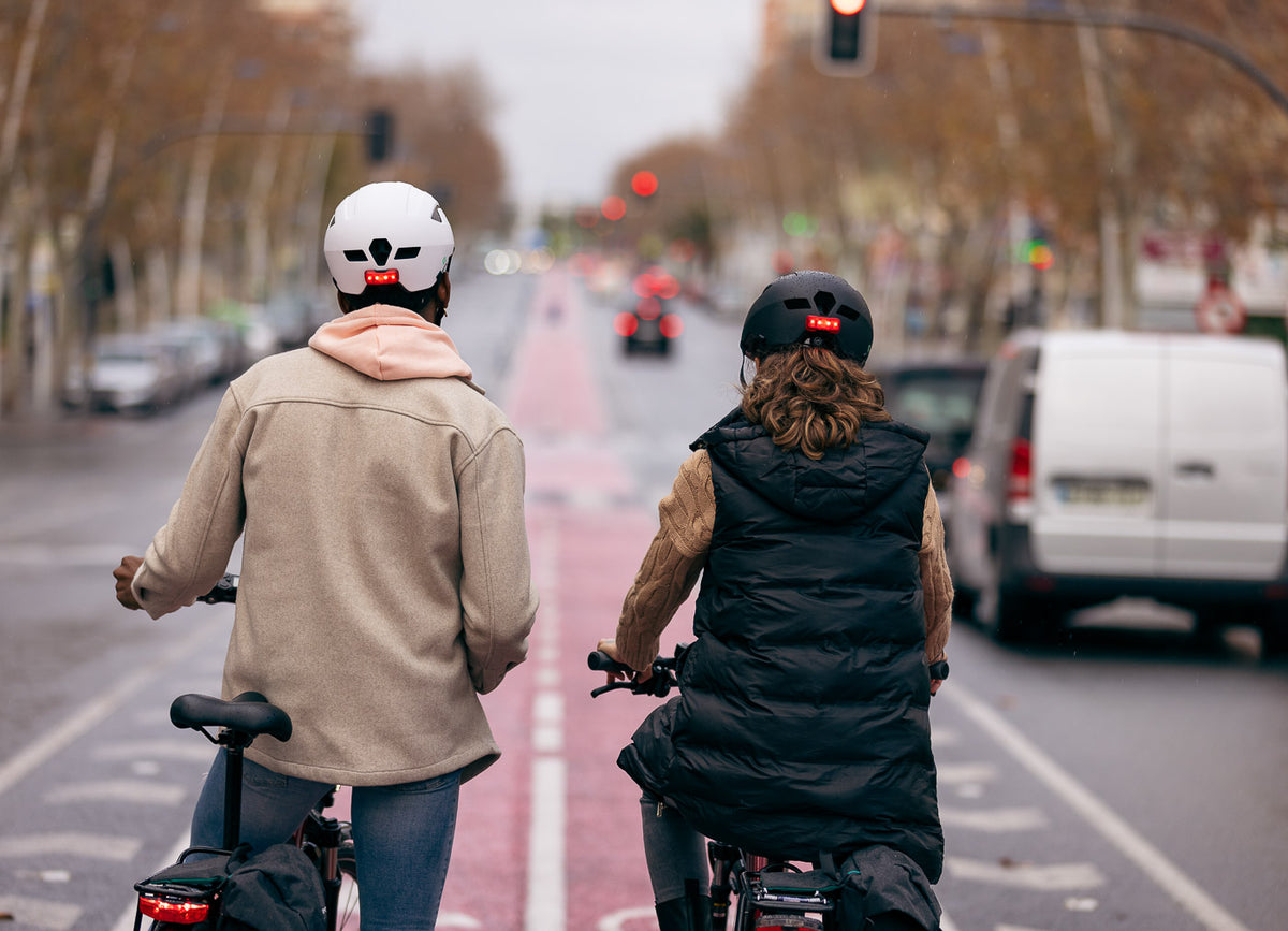 Hjelm LAZER CityZen KC, Mat Hvid