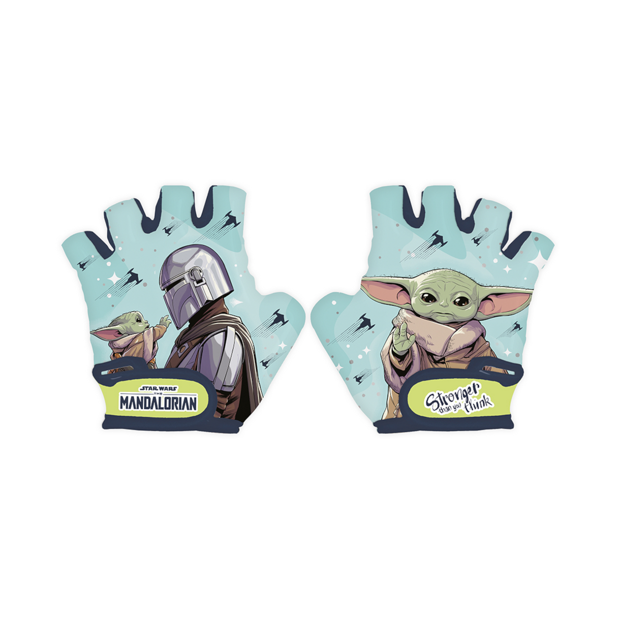 Star Wars Mandalorian-handskar, ljusblå