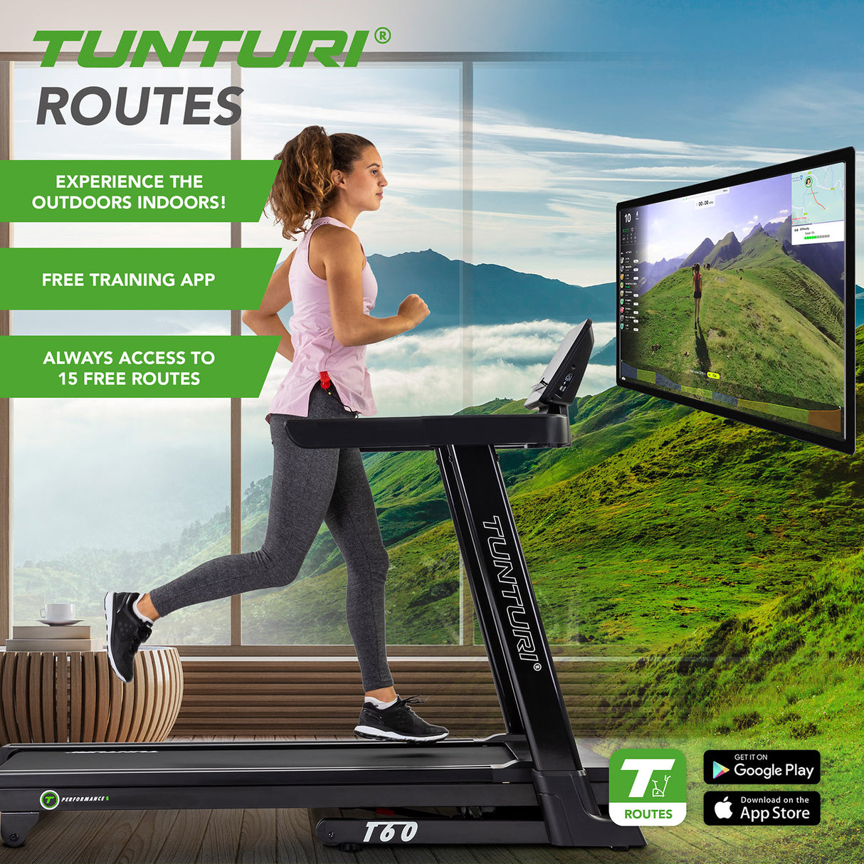 Treadmill Tunturi Performance T60