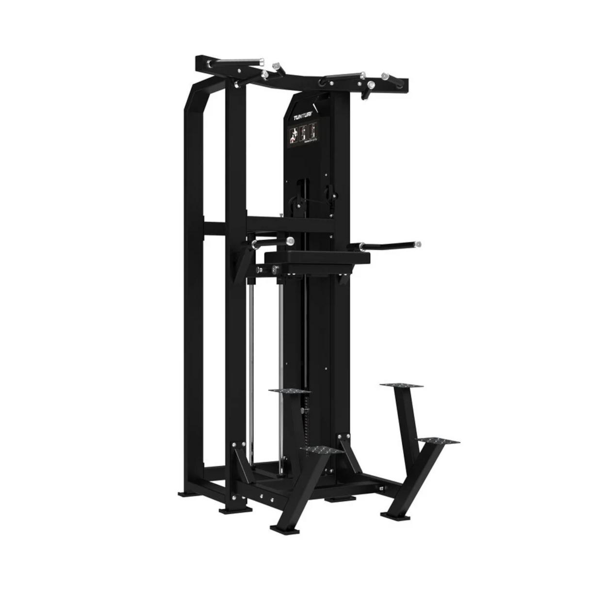 TUNTURI Platinum - Dual Assisted Chin Up/Dip - Selectorized V-Series