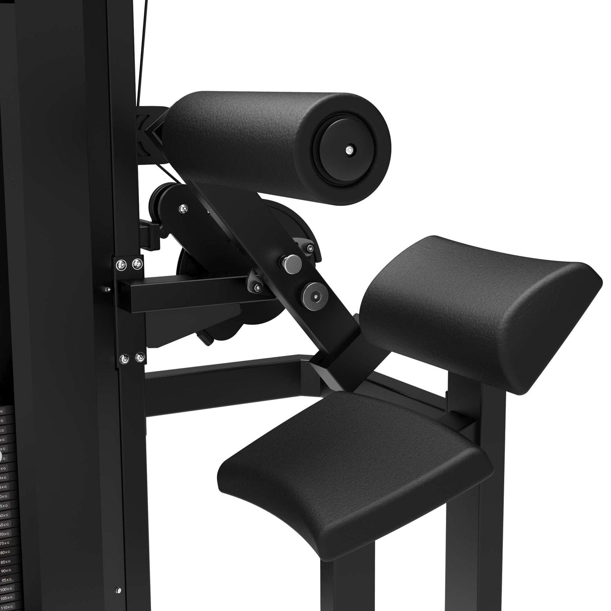 TUNTURI Platinum - Dubbel Rygg/Mag-kombination - Selectorized - V-Series