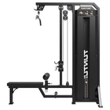 TUNTURI Platinum - Dobbelt Lats-træk/Roning - Vægtmagasin - V-Series