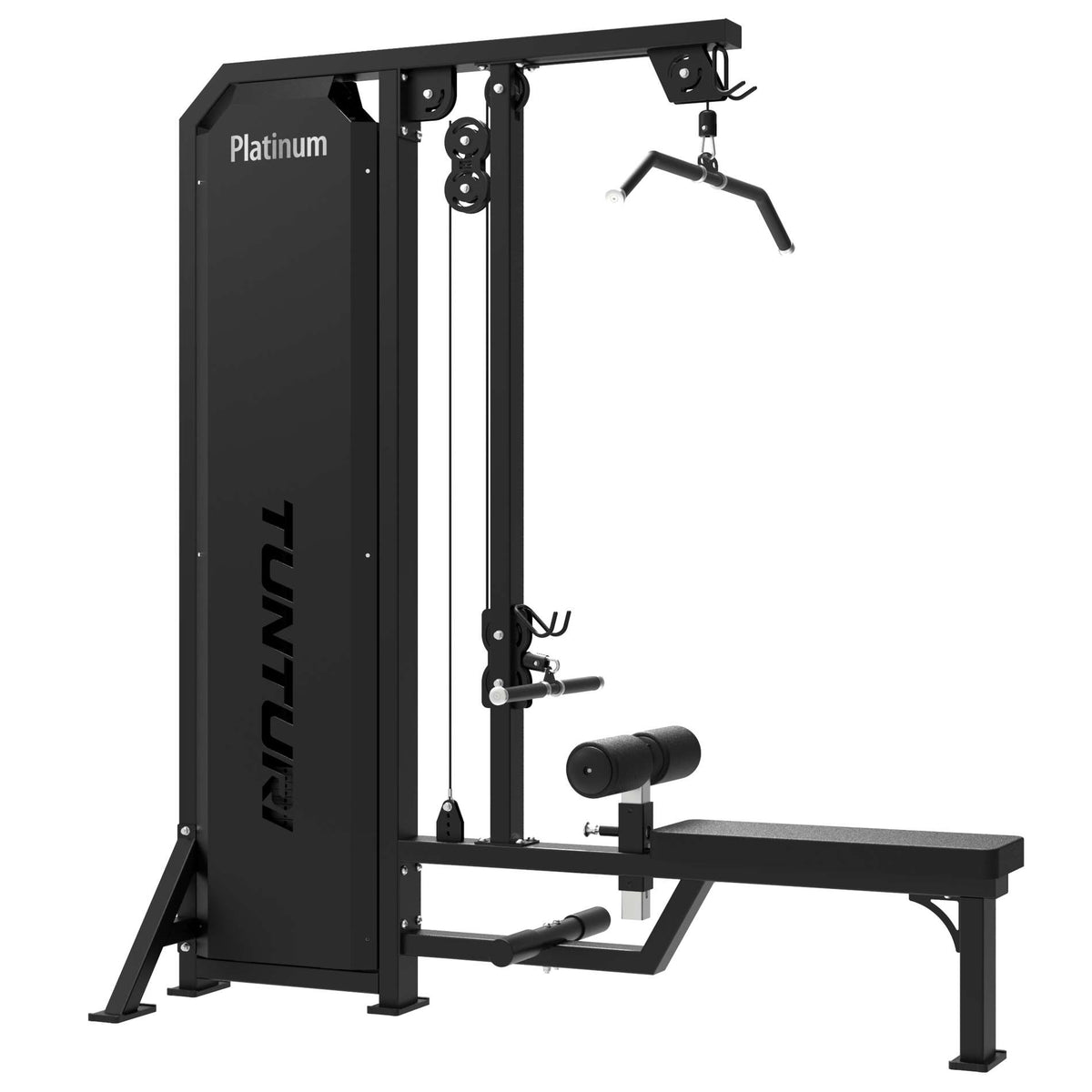 TUNTURI Platinum - Dobbelt Lats-træk/Roning - Vægtmagasin - V-Series