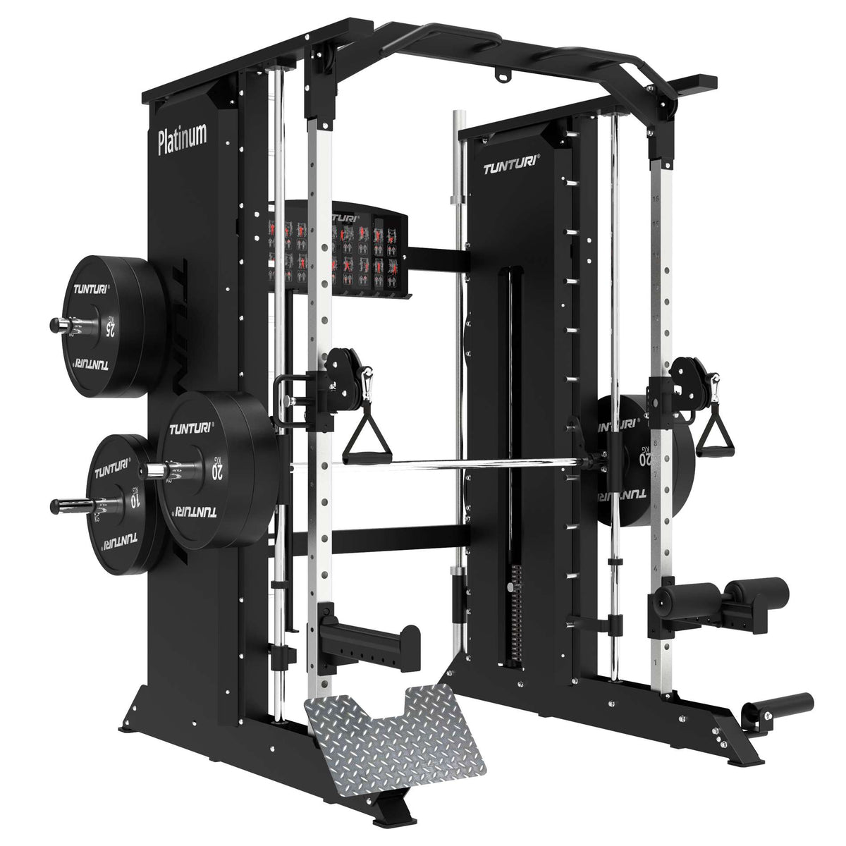 Træningsstation TUNTURI Platinum - Full Smith - Selectorized - V-Series