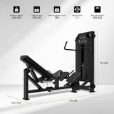 TUNTURI Platinum - Hip Thrust - Selectorized V-Series