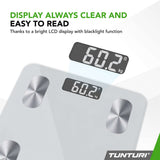 TUNTURI SC30 Smart Scale med app, hvid