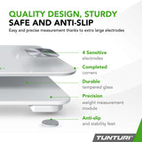 TUNTURI SC30 Smart Scale med app, hvid