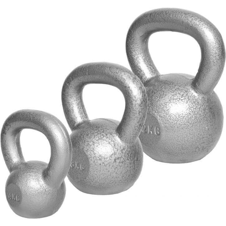 Kettlebell-pakke IRON 4 kg 8 kg 12 kg