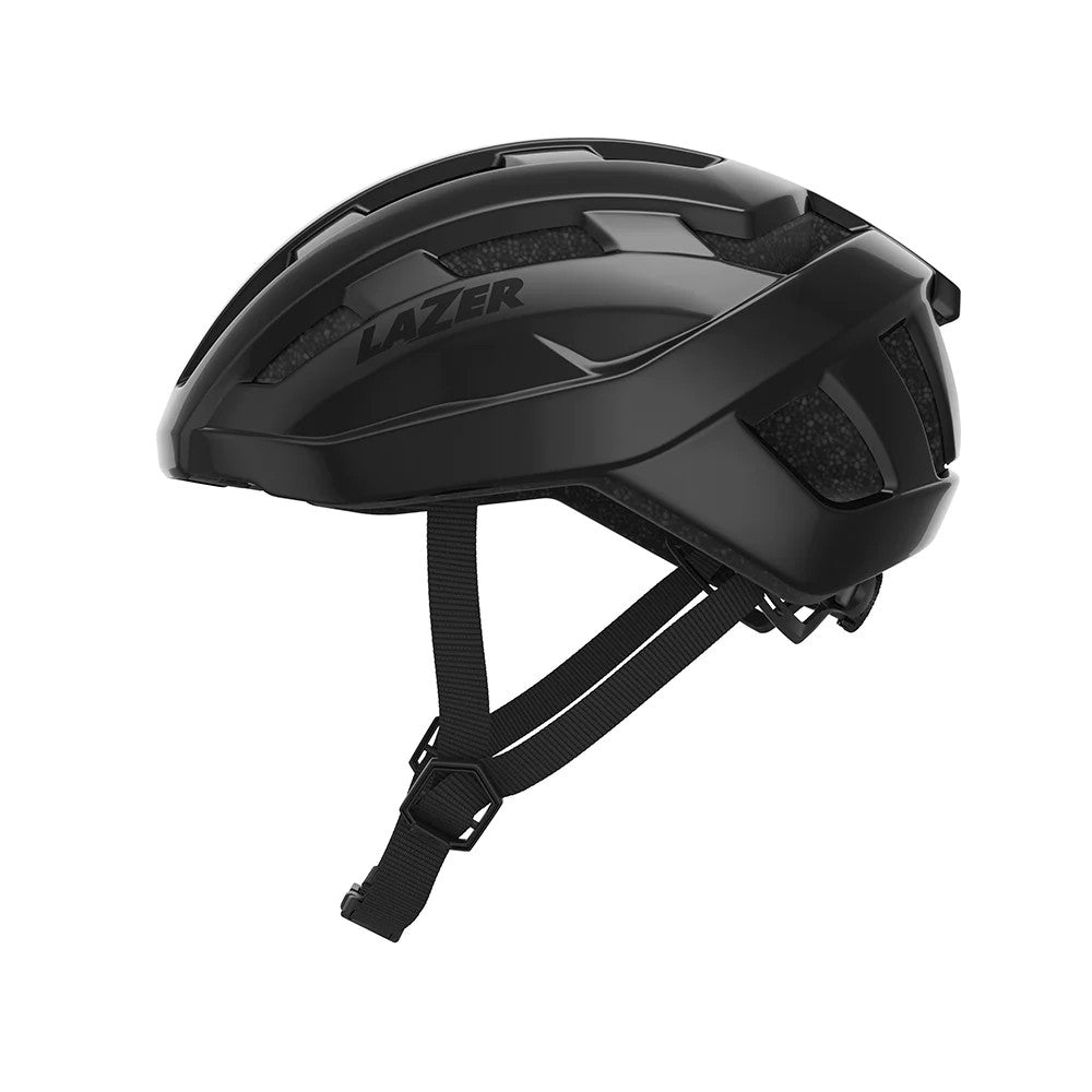 Cykelhjälm LAZER Tempo KinetiCore CECPSC, Svart Unisize