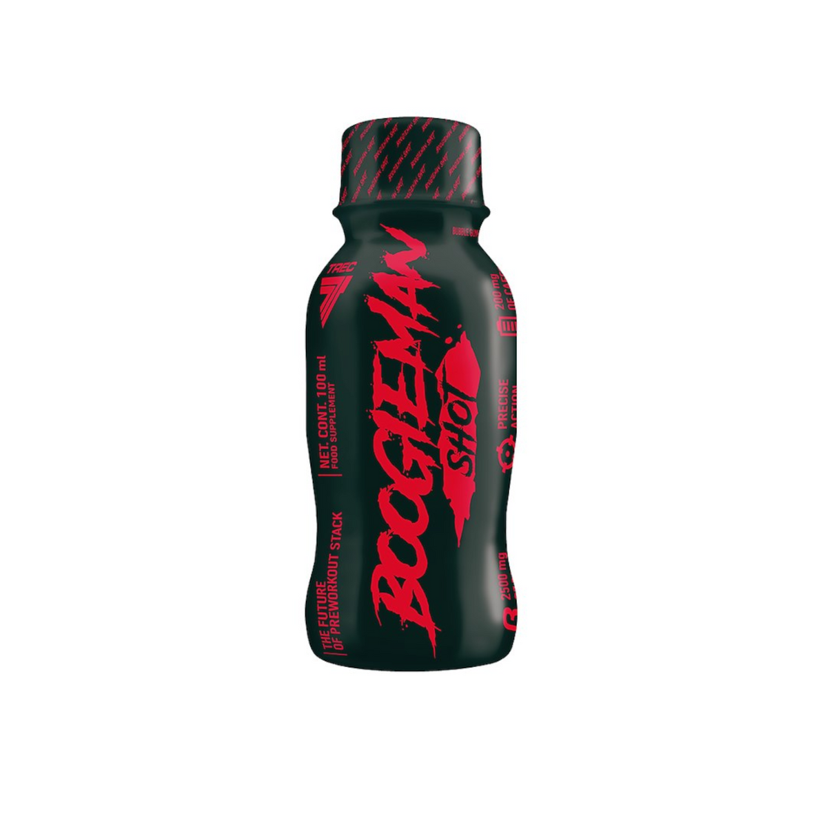 Koffeinsot TREC Boogieman Shot 100ml, Bubble Gum