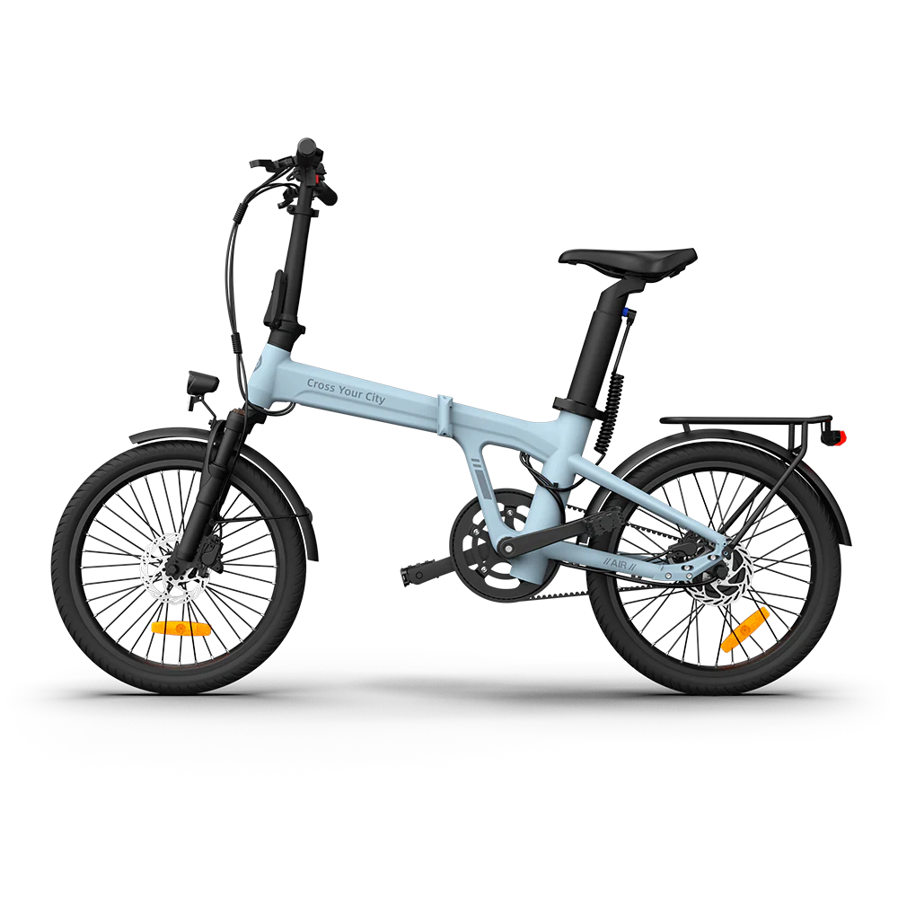 Elcykel ADO Air 20 PRO, foldbar, blå