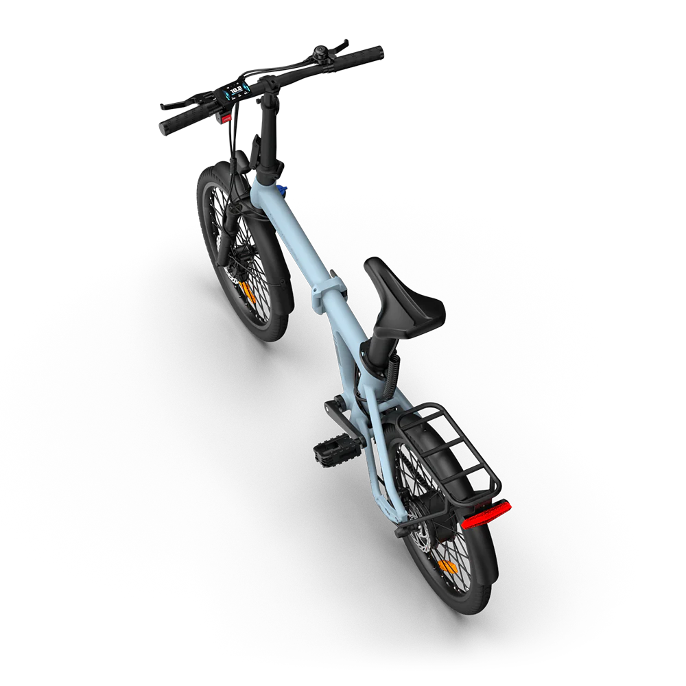 Elcykel ADO Air 20 PRO, foldbar, blå