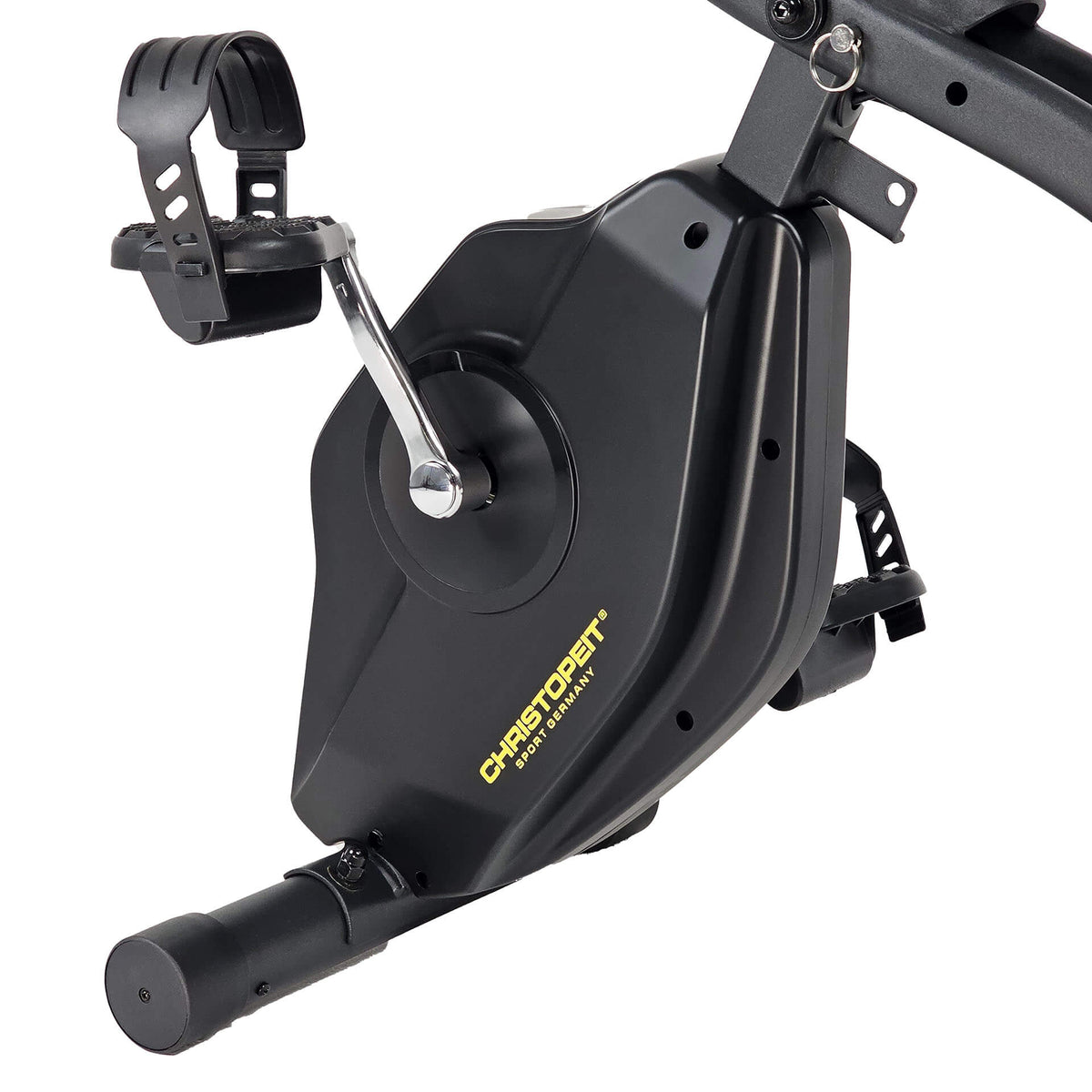 Sammenklappelig motionscykel CHRISTOPEIT S-Bike Velo Fit, sort