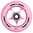 Hjul till sparkcykel Union Yolo Pro Scooter Wheel 100mm Rosa